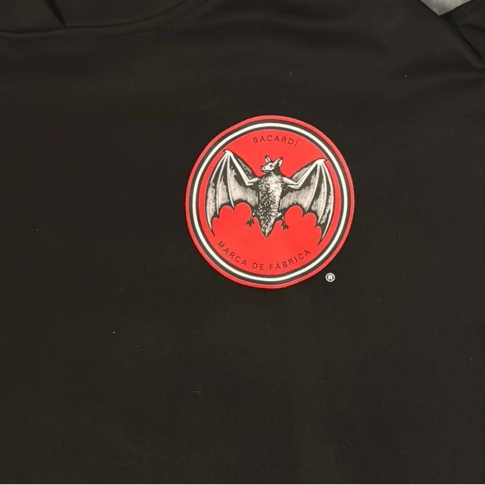 Bacardi Size L Black and Red Hoodie NWOT - Picture 5 of 5